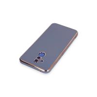 Newface Huawei Mate 20 Lite Kılıf Volet Silikon - Mavi