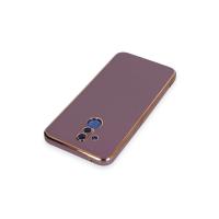 Newface Huawei Mate 20 Lite Kılıf Volet Silikon - Mor