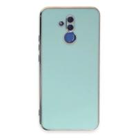 Newface Huawei Mate 20 Lite Kılıf Volet Silikon - Açık Yeşil