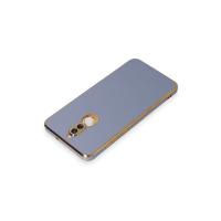 Newface Huawei Mate 10 Lite Kılıf Volet Silikon - Mavi