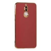 Newface Huawei Mate 10 Lite Kılıf Volet Silikon - Kırmızı