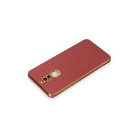 Newface Huawei Mate 10 Lite Kılıf Volet Silikon - Kırmızı