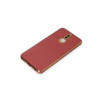 Newface Huawei Mate 10 Lite Kılıf Volet Silikon - Kırmızı