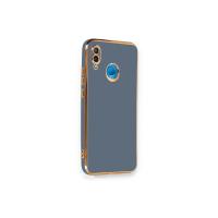 Newface Huawei P20 Lite Kılıf Volet Silikon - Mavi