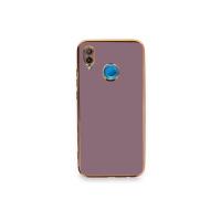 Newface Huawei P20 Lite Kılıf Volet Silikon - Mor