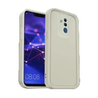 Newface Huawei Mate 20 Lite Kılıf Viera Silikon - Krem