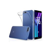 Newface Huawei Y6 2018 Kılıf Lüx Şeffaf Silikon