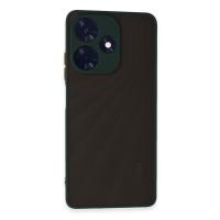 Newface İnfinix Hot 30 4G Kılıf Montreal Silikon Kapak - Yeşil