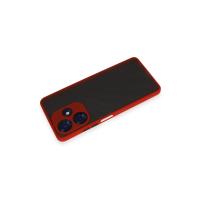 Newface İnfinix Hot 30 4G Kılıf Montreal Silikon Kapak - Kırmızı