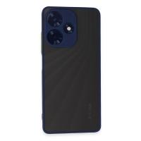 Newface İnfinix Hot 30 4G Kılıf Montreal Silikon Kapak - Lacivert