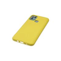 Newface İnfinix Hot 10 Play Kılıf Nano içi Kadife Silikon - Sarı