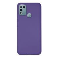 Newface İnfinix Hot 10 Play Kılıf Nano içi Kadife Silikon - Mor