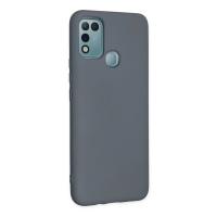 Newface İnfinix Hot 10 Play Kılıf Nano içi Kadife Silikon - Gri