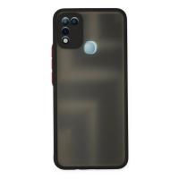 Newface İnfinix Hot 10 Play Kılıf Montreal Silikon Kapak - Siyah