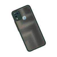 Newface İnfinix Hot 10 Play Kılıf Montreal Silikon Kapak - Yeşil