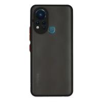 Newface İnfinix Hot 11s Kılıf Montreal Silikon Kapak - Siyah