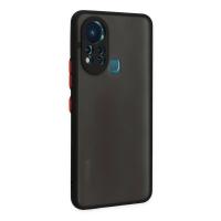 Newface İnfinix Hot 11s Kılıf Montreal Silikon Kapak - Siyah