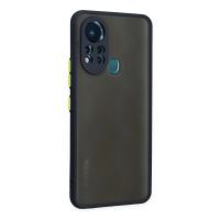 Newface İnfinix Hot 11s Kılıf Montreal Silikon Kapak - Lacivert