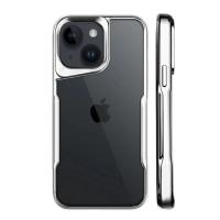 Newface iPhone 15 Kılıf Boyi Silikon Kapak - Gümüş