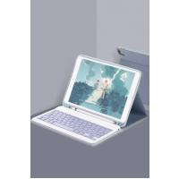 Newface iPad 2022 10.9 (10.nesil) Kılıf KC01 Smart Klavyeli Tablet Kılıfı - Lacivert