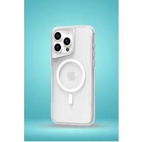 Newface iPhone 15 Pro Max Kılıf PC Poso Magsafe Kapak - Şeffaf