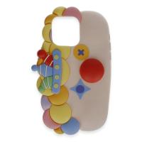Newface iPhone 15 Pro Kılıf Poky Karakter Silikon Kapak - Desen 7