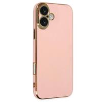 Newface iPhone 16 Kılıf Volet Silikon - Pembe