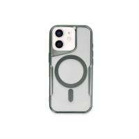 Newface iPhone 11 Kılıf Boyi Magsafe Silikon Kapak - Yeşil