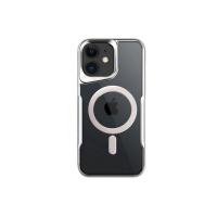 Newface iPhone 12 Kılıf Boyi Magsafe Silikon Kapak - Gümüş