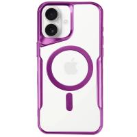 Newface iPhone 16 Plus Kılıf Boyi Magsafe Silikon Kapak - Pembe