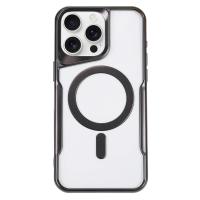 Newface iPhone 16 Pro Max Kılıf Boyi Magsafe Silikon Kapak - Siyah