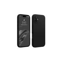 Newface iPhone 16 Plus Kılıf First Silikon - Siyah