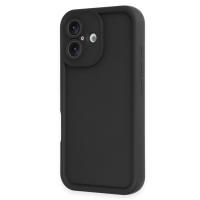 Newface iPhone 16 Kılıf Viera Silikon - Siyah