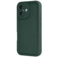 Newface iPhone 16 Kılıf Viera Silikon - Koyu Yeşil