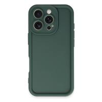 Newface iPhone 16 Pro Kılıf Viera Silikon - Koyu Yeşil