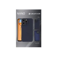 Newface iPhone 16 Pro Max Kılıf Nano içi Kadife Silikon - Mavi