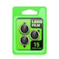 Newface iPhone 15 Pro Raze Metal Kamera Lens - Siyah