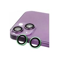 Newface iPhone 15 Raze Metal Kamera Lens - Yeşil