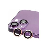 Newface iPhone 15 Plus Raze Metal Kamera Lens - Pembe