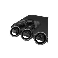 Newface iPhone 13 Pro Max Raze Metal Kamera Lens - Gri