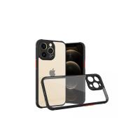 Newface iPhone 13 Pro Kılıf Miami Şeffaf Silikon - Siyah