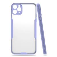 Newface iPhone 11 Pro Kılıf Platin Silikon - Lila
