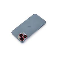 Newface iPhone 11 Pro Metal Kamera Lens Koruma Cam - Kırmızı
