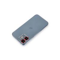 Newface iPhone 12 Metal Kamera Lens Koruma Cam - Kırmızı