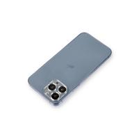 Newface iPhone 12 Pro Max Metal Kamera Lens Koruma Cam - Gümüş