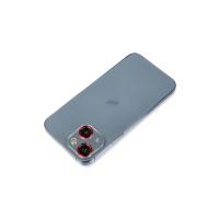 Newface iPhone 13 Mini Metal Kamera Lens Koruma Cam - Kırmızı