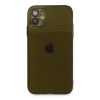 Newface iPhone 12 Kılıf Fly Lens Silikon - Siyah