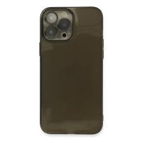 Newface iPhone 13 Pro Kılıf Fly Lens Silikon - Siyah