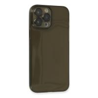 Newface iPhone 13 Pro Kılıf Fly Lens Silikon - Siyah