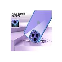 Newface iPhone 13 Pro Max Kılıf Power Silikon - Lila